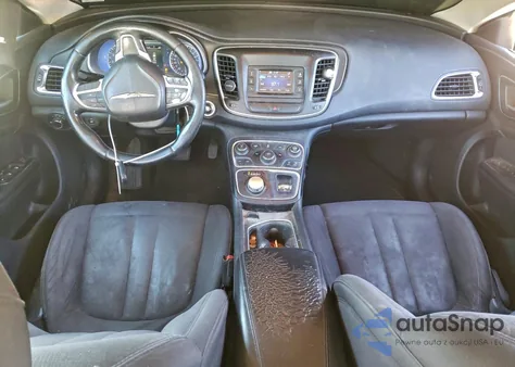 2015 Chrysler 200 Limited из США, поврежденный, VIN 1C3CCCAB9FN611764